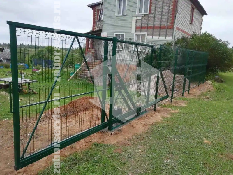 3D заборы для частного дома 43 метра 4мм