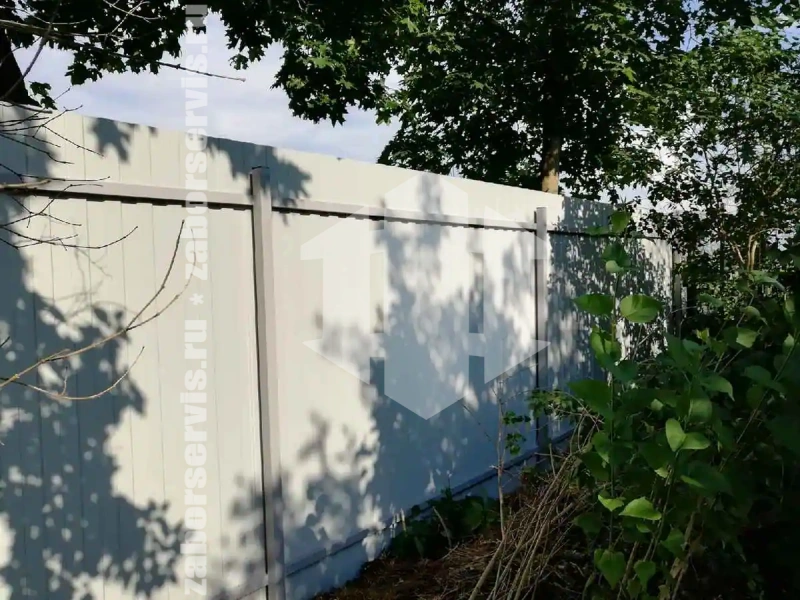 Забор из профнастила 120 метров