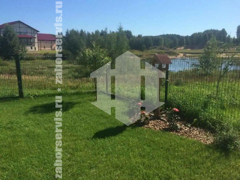 3D забор 96 метров зеленый 5мм